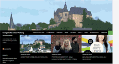 Desktop Screenshot of evangelische-allianz-marburg.de